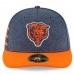 Men's Chicago Bears New Era Navy/Orange 2018 NFL Sideline Home Historic Low Profile 59FIFTY Fitted Hat 3058517